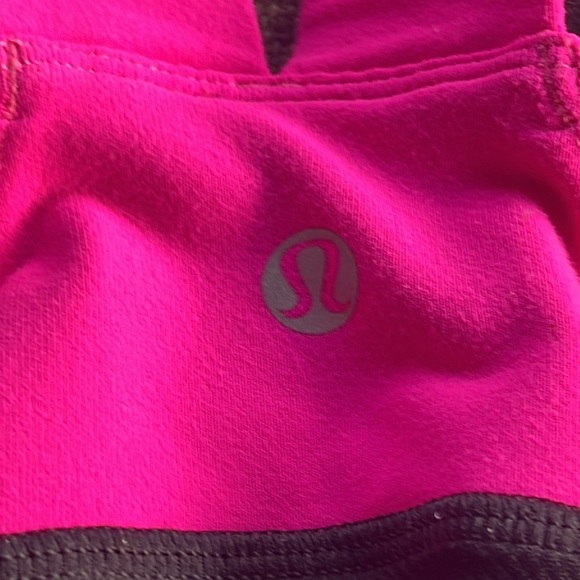Lululemon Pink and Black Tank Top - Picture 3 of 4